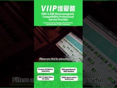 Металлический корпус Инвертор EMI фильтр с 50Ω входной импеданцией для медицинского оборудования