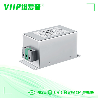 Купить 250V 50 фильтр фильтра Emi 150K-30MHZ EMC ампера низкопроходный online manufacture