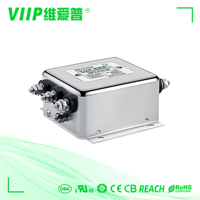 Купить 50A 3 линия фильтр фильтра EMI 60dB-90dB участка трехфазная online manufacture