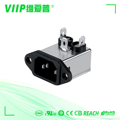 Купить Выход общего встроенного гнезда фильтра EMI IEC320 IEC AC электрический online manufacture
