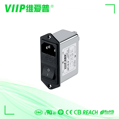 Купить Мужской запирающий фильтр 110VAC 250VAC EMI rFI гнезда C14 с взрывателем online manufacture