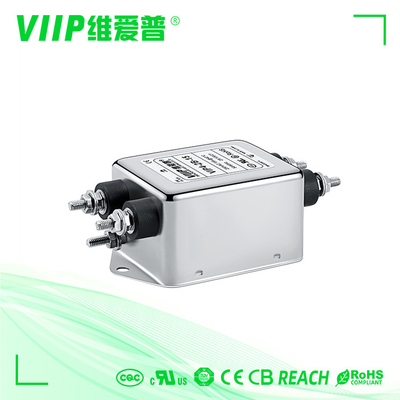 Купить Запирающий фильтр EMI держателя винта для электропитания 110V 250V AC online manufacture