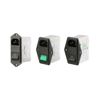 Купить 50Ω EMI фильтр линии питания с металлическим корпусом 380g 50Ω Импеданс ввода online manufacture