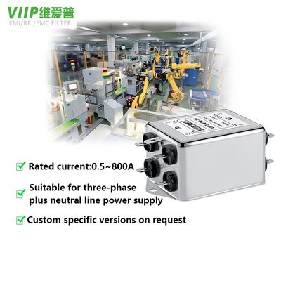 Купить 380V Input AC EMI Filter with 20A Rated Current and 440V Rated Voltage for Building Automation online manufacture