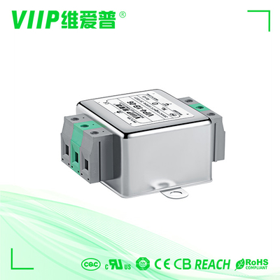Единый режим фильтра EMI 110V AC блока Termilar 250V и дифференциальный фильтр режима