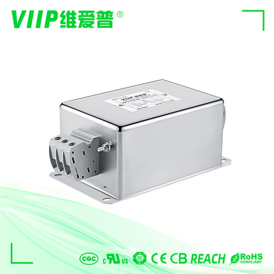 Шумовой фильтр ODM 380V 440V OEM фильтр EMC 3 участков с винтом