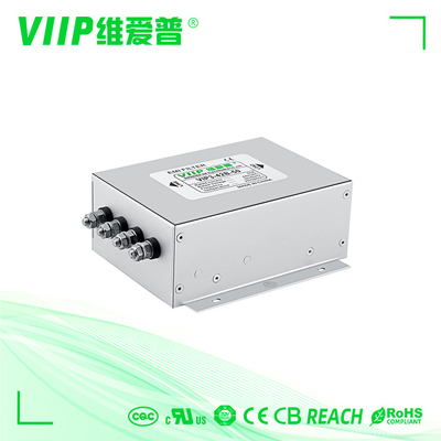 линия фильтры электропитания фильтра EMI 40A инвертора 380V 440V