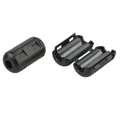 OEM ODM Clap-on Ferrite Core с Ni-Zn Ferrite Plastic для температурного диапазона от -40 до +125 °C